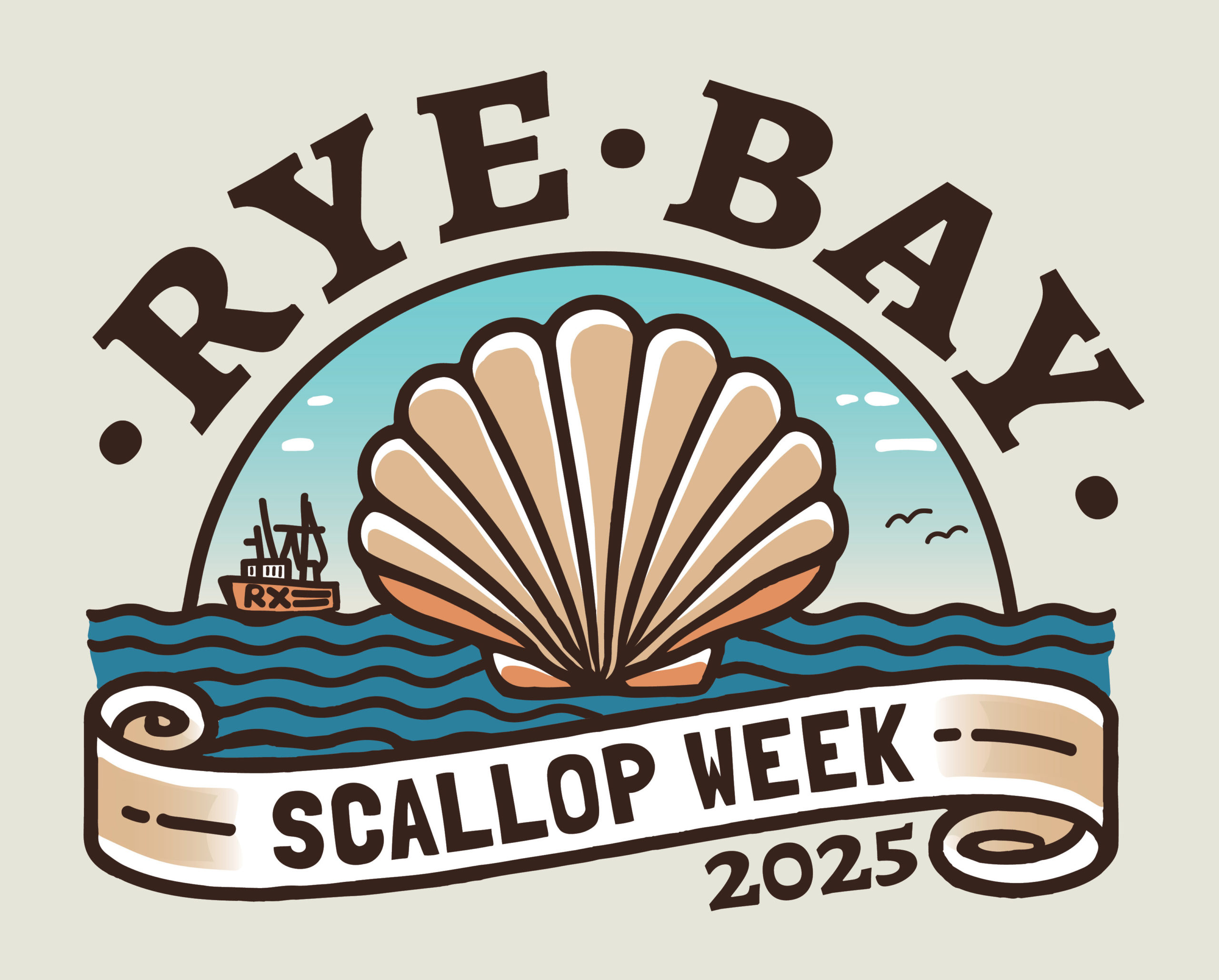 Scallop festival Rebrand